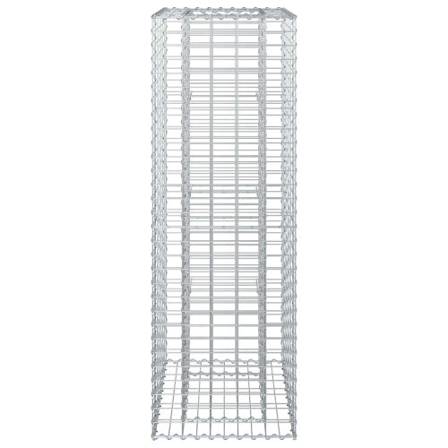 Габиона повдигнато легло Сребрист