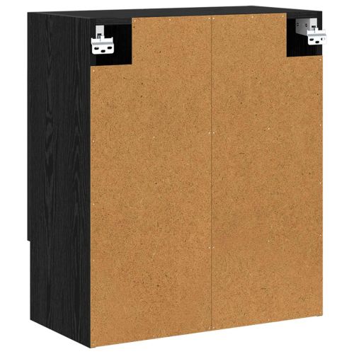 Стенен шкаф Черния дъб 60 x 31 x 70 см Инженерно дърво