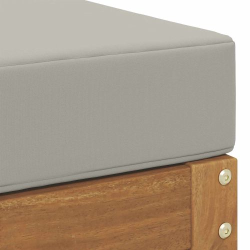 Външна табуретка Естествен