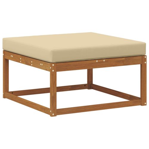 Външна табуретка Естествен