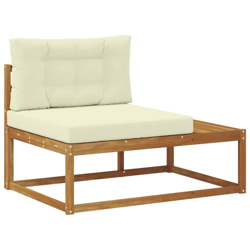 Външен край на диван с възглавница Естествен 115 x 83 x 73 см