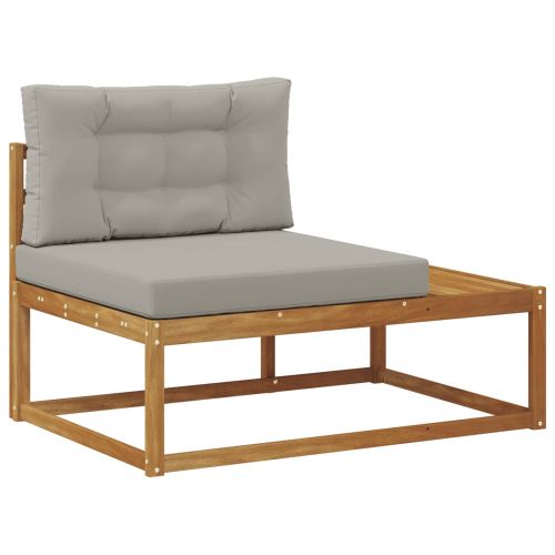 Външен край на диван с възглавница Естествен 115 x 83 x 73 см
