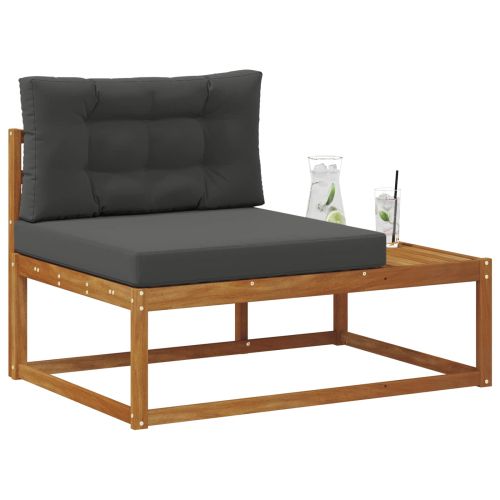 Външен край на диван с възглавница Естествен 115 x 83 x 73 см