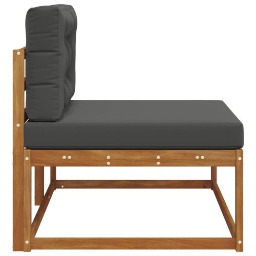 Външен край на диван с възглавница Естествен 115 x 83 x 73 см