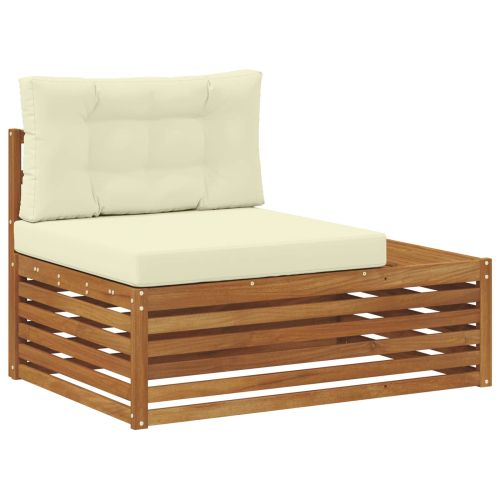 Външен край на диван с възглавница Естествен 115 x 83 x 73 см