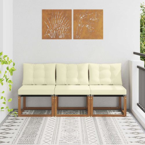 3 Брой Външен среден диван