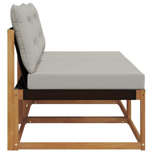 2 Брой Среден диван за открито