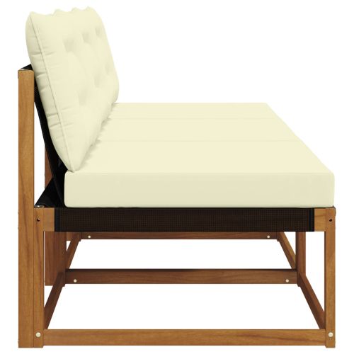 3 Брой Среден диван за открито