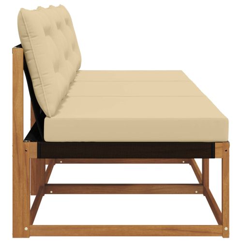 3 Брой Среден диван за открито