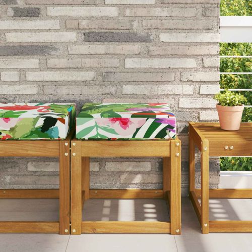 Възглавница за открито седалка цветно 40 x 40 x 8 см