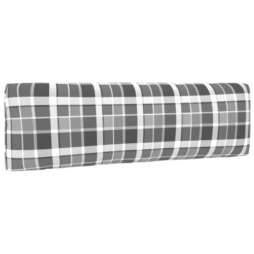 Градинска палетен среден диван сив импрегнирано борово дърво