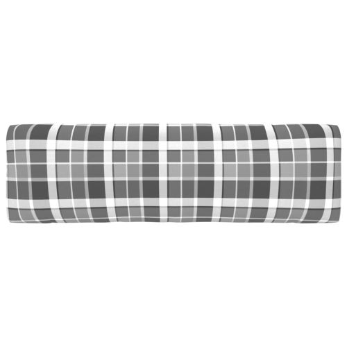 Градинска палетен среден диван сив импрегнирано борово дърво