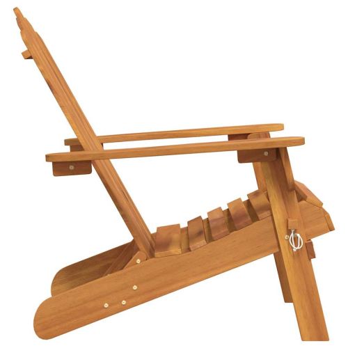 Градински столове "Адирондак", 2 бр, акациево дърво масив