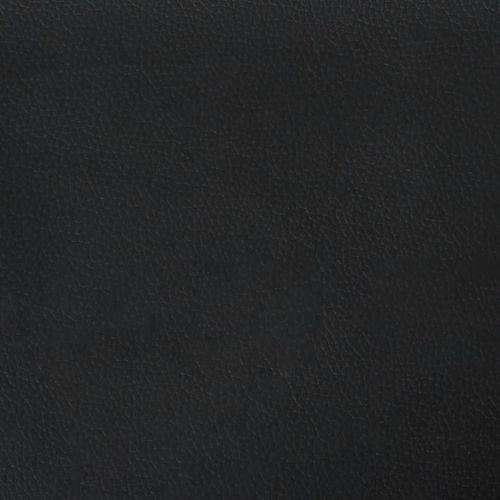 Легло Viana без матрак, бяло и черно, 80x200 см, изкуствена кожа