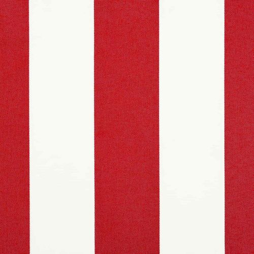 Сгъваем навес Червено и бяло 400 × 300 cm Тъкан и алуминий