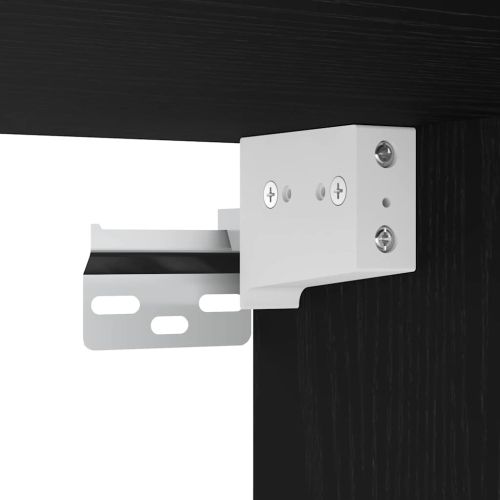 Комплект ТВ шкаф 2 pcs Черния дъб Инженерно дърво