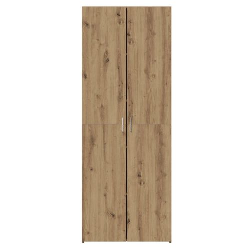 Висок шкаф 2 pcs Дъб 70 x 42,5 x 185 см