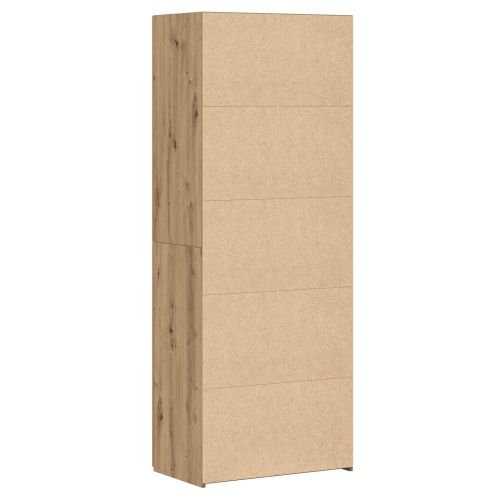 Висок шкаф 2 pcs Дъб 70 x 42,5 x 185 см