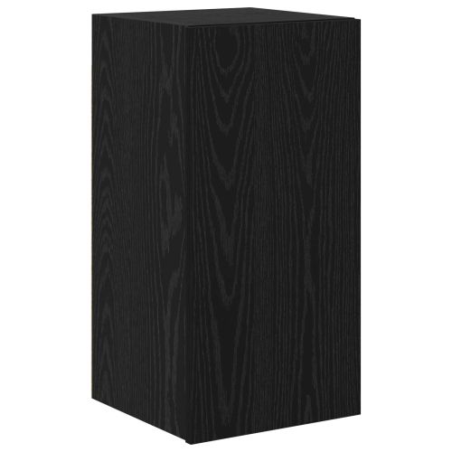 Комплект ТВ шкаф 6 pcs Черния дъб Инженерно дърво