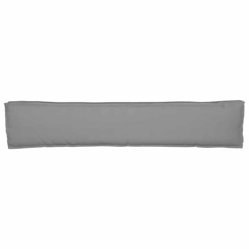 Възглавница за палети Сив 200 x 40 x 8 см Оксфордска тъкан