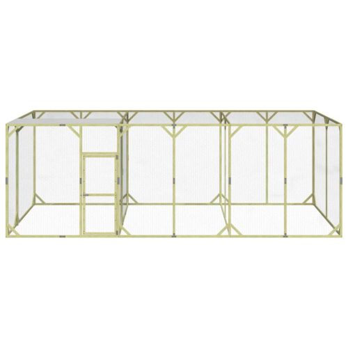 Кокошарник 600x300x200 см импрегниран бор масив