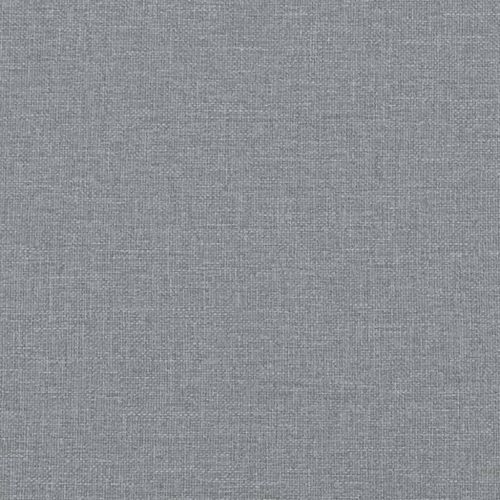 Боксспринг легло с матрак, светлосиво, 120x200 см, плат