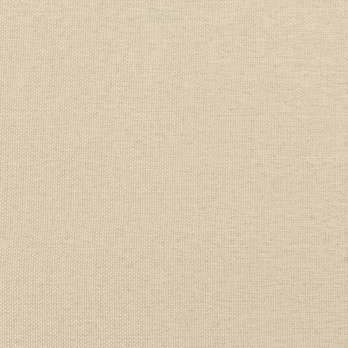 Боксспринг легло с матрак, кремаво, 120x200 см, плат