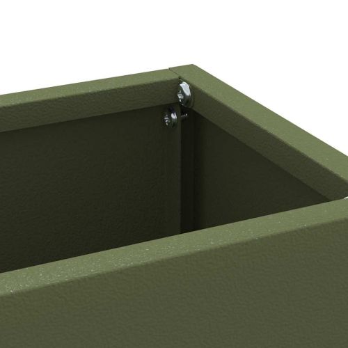 Стойка за дъждовен чадър Маслиненозелено 28 x 12 x 41 см