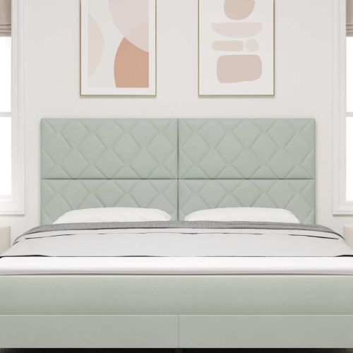 LED глава Светлосиво 180 cm Кадифе