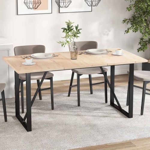 Плотове за маси, 3 бр, 80x53x2,5 см, правоъгълни, бор масив