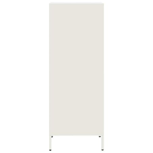 Висок шкаф, бял, 35x39x103,5 см, стомана