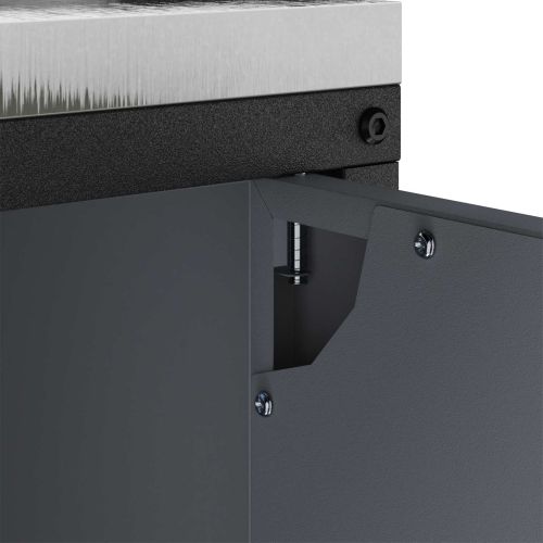 Съхранение в кухнята HATTEM Антрацит 90 x 50 x 92 см Стомана