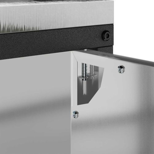 Съхранение в кухнята HATTEM Сребристо 60 x 50 x 92 см Стомана