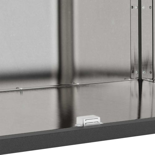 Съхранение в кухнята HATTEM Сребристо 60 x 50 x 92 см Стомана