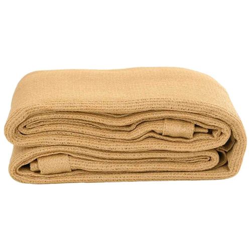 Килим за палатка, пясъчно, 400x700 см, HDPE