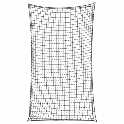 Мрежа за ремарке с еластично въже, черна, 6x3,5 м, PP