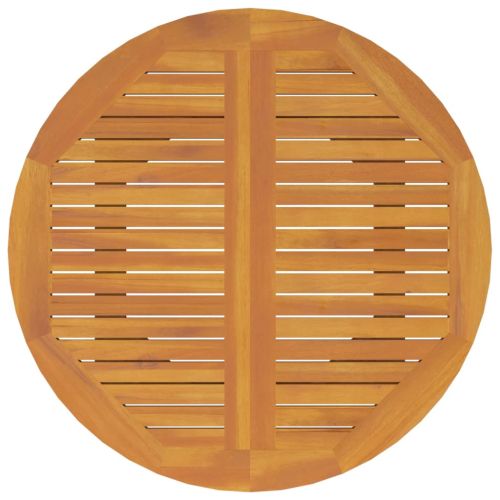 Градински трапезен комплект от 5 части, акация масив