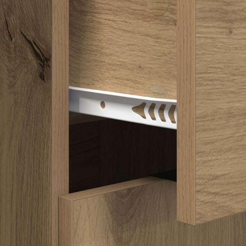 Скейдбордове 2 pcs Дъб 60 x 30 x 70 см Инженерно дърво