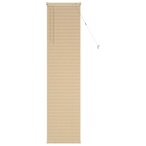 Венецианска щора Светло кафяво с шарка 213 x 40 см ПВЦ