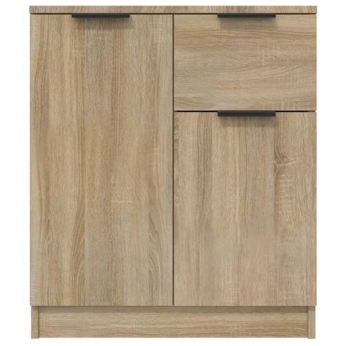 Сайдборд, сонома дъб, 60x30x70 см, инженерно дърво