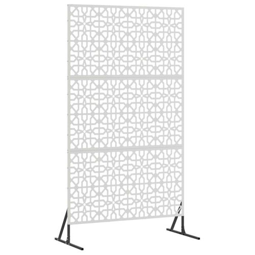 Екран за уединение Сив 100 x 50 x 180 см Стомана