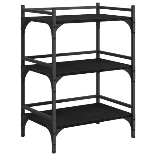 Кухненска количка Черния дъб 50 x 35 x 75.5 см Инженерно дърво