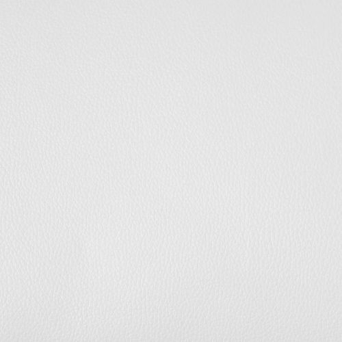 Фотьойл с кубична форма, бял, изкуствена кожа