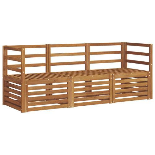 Комплекти дивани Солидно акациево дърво