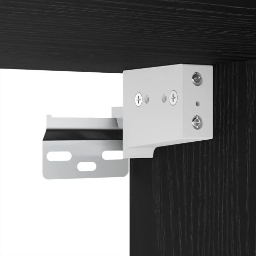 Комплект ТВ шкаф 10 pcs Черния дъб Инженерно дърво