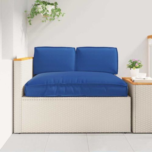 Комплект възглавници 3 pcs Кралско синьо Оксфордска тъкан