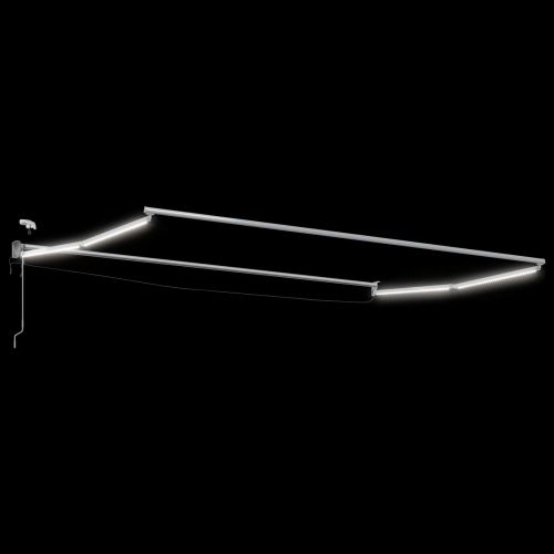 Електрически разтегателен навес Многоцветен 4,5 × 3 m