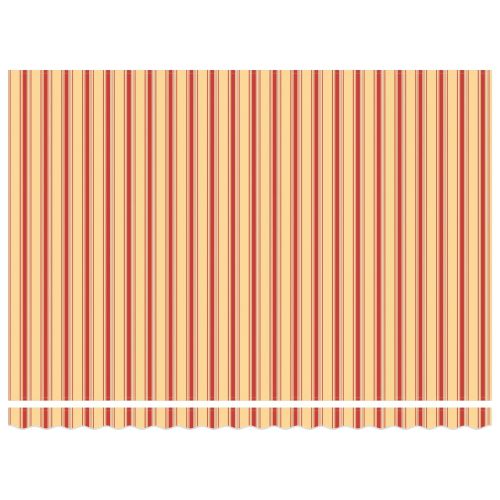 Електрически разтегателен навес Многоцветен 4,5 × 3 m