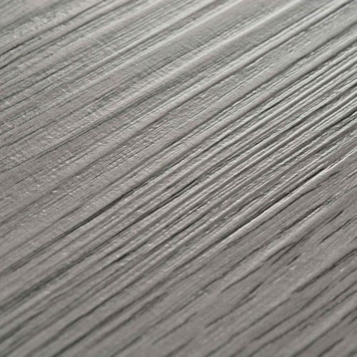 Дъски за под 36 pcs Тъмен сив 5,02 m² ПВЦ