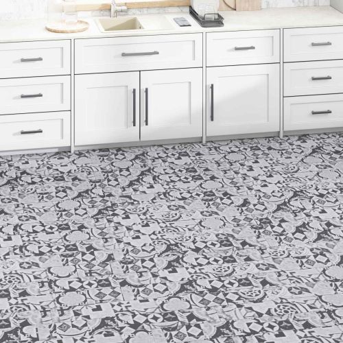 Дъски за под 36 pcs Сив 5,02 m² ПВЦ